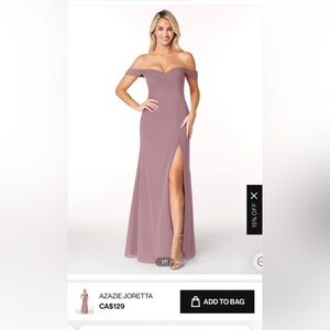 Azazie bridesmaid dress